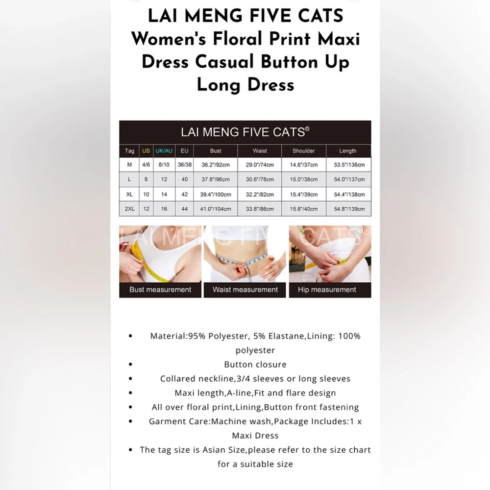 Lai Meng Five Cats Dress - Picture 8 of 12